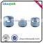 colorful cosmetics jar/screen printing aluminum cosmetic jar