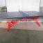 High quality factory 25mm foldable and movable tennis table