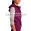 Women sports jacket vest with hood