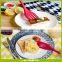 5 Piece Dishwasher Safe Silicone Kitchen Baking Utensil Set - Spatula, Spoon, Basting Brush, Egg Whisk, and Slotted Turner
