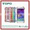 [TOPO]Shockproof Military duty Metal Aluminum Mobile phone Case with glass for Samsung galaxy Note 4