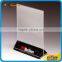 2015 new arrival triangle acrylic table stand menu holder