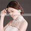 MYLOVE High quality handmade lace jewelry set white bridal jewelry MLT007