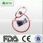 Stainless steel dual head chestpiece stethoscope