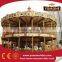 New products amusement luxury double deck carousel rides children game for sale