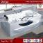 White Acrylic Water Jets Bathtub ,Japanese Massage Bathtub