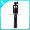 2016 OEM wholesaler cable selfie stick with foldable handle for mobile phone