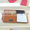 professional handmade pu leather A4 folder executive writing pad portfolio stationery document organizer with memopad holder