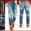 Biker Jeans Blue Denim jeans pantalon (LOTK089)