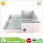 High end custom packaging empty shoe boxes with hole inside