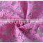 High quality polyester pink floral water soluble battenburg lace fabric allover