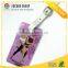 Wholesale CMYK Printing Pvc Airline Double Card Luggage Tags