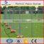 free-standing rot proof silver galvanized mobile fence in stock
