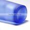 Low price wholesale blue frosted glass bottle wine
