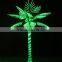Home garden decorative 750cm Height outdoor artificial green flashing LED solar lighted up coconut palm trees EDS06 1402