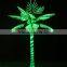 Home garden decorative 600cm Height outdoor artificial yellow flashing LED solar lighted up coconut palm trees EDS06 1402