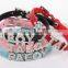 Pet Collar Strong Tough Dog Collars Fashion Pu Leather Dog Collar with letter