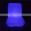 Pupular Remote Control Rechargeable Battery Powered RGB LED Glow Chair for Bar / Nightclub / Event / Outdoor Activities