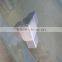 Stainless steel pipe connector 3 way square elbow