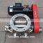 rotary airlock valve for pneumatic delivery