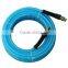 high quality abrasion resistance flexible 3/8"(14mm*9.5mm) blue PVC pipe
