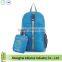 Travel Camping Hiking Cycling Outdoor Sports Nylon Travel Foldable Backpack with Mesh Pocket