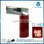 YZ-683 Ever Chef Creme Brulee Windproof Refillable Gas Butane Steel Adjustable Flame Welding Torch Cigarette Torch Lighter