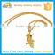 Most Popular Gold Plated Crystal Necklace With Owl Pendant Jewelry