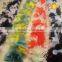 New vintage custom colorful chiffon flower trimming for clothes