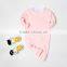 Wholesale skin friendly blank clothes baby girl sleepwear romper