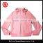 Manufacture ladies coat winter hoodies PU jacket