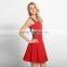 Maxnegio sexy club pleat lace up prom dress