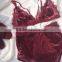Runwaylover 5385 Hot Sale Ladie Sexy Velvet Bra and High Waist Sexy Panty Set