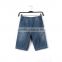 OEM Service fashion wholesale printed breathable brand blue kid jean for summer