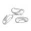 Zinc Based Alloy Lobster Clasp Findings Silver Plated