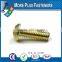 Made in Taiwan Brass Stainless Steel and Carbon Steel Material Slotted Round Head Machine Screw