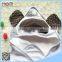 High quality cotton baby hooded towel with shark design