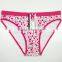 outsanding blue green geo cotton brief panties/yje wholesale plus size sexy cotton breathable underwea panties/mulit color