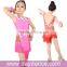 2017 Fringed Girls Child Ballroom Latin Dance Costumes For Kids