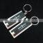 hot sell led keychain light up led keyring oval shape led keychain