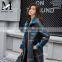 Factory Price Hot Sell Genuine Fur Women Leather Jacket with Sheep Fur Trim Ladies