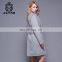 Gray style Cashmere Coat Women Ladies with Long Wool Coats