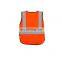 High visibility reflective safety vest for clothing with EN471 Class 2