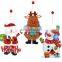 2017 new Hot sell Christmas Door Decoration Christmas door hanging avaliable 3 style