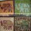 coloured ELEPHANT PATCHWORK CUSHION COVERS LOT OF 100 PCS