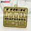 Wholesale custom odm military running sports metal square gold medal hanger