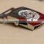 Shinny silver cheap custom canvas belt buckle