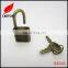 Anti-brass colored jewelry box padlock