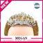 Silver Crystal Rhinestone peacock Princess Wedding Bridal Tiara Crown