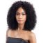 Mixed Color Full Head  Brazilian Curly Human Hair Multi Colored